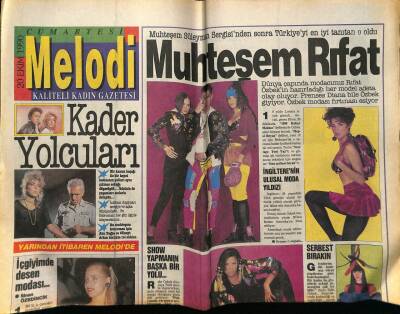 Sabah Gazetesi Melodi Eki 20 Ekim 1990 - Sözcüklerdeki Sihir GZ75448 - 1