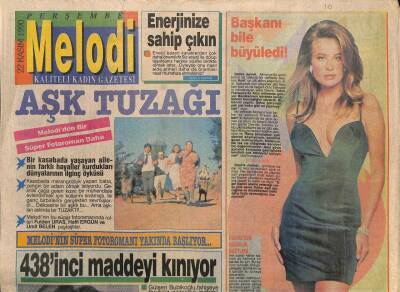 Sabah Gazetesi Melodi Eki 22 Kasım 1990 - Gülşen Bubikoğlu Kızı Zeynepe Sarıldığı Zaman Dünya İle İrtibatı Kopuyor GZ114283 - 1