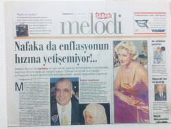 Sabah Gazetesi Melodi Eki - 22 Kasım 1997 - Muazzez Ersoy Sevdiğim Erkek Bana Destek Olmalı GZ46063 - 2