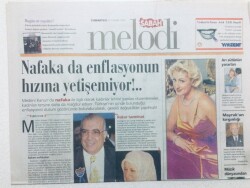 Sabah Gazetesi Melodi Eki - 22 Kasım 1997 - Muazzez Ersoy Sevdiğim Erkek Bana Destek Olmalı GZ46063 - 1