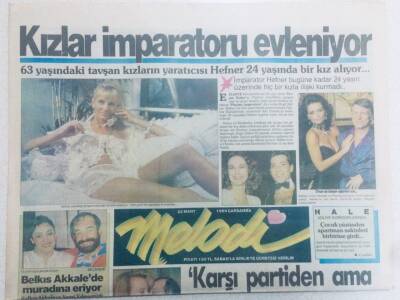 Sabah Gazetesi Melodi Eki 22 Mart 1989 - Başkan Adayı Fatma Giriki Destekliyorum GZ40572 - 1