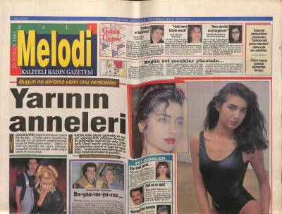 Sabah Gazetesi Melodi Eki 23 Nisan 1991 - Deniz Pulaşı Korkutan Kaza GZ75332 - 1