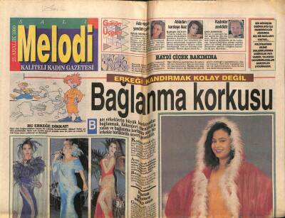 Sabah Gazetesi Melodi Eki 25 Aralık 1990 - Erkeği Kandırmak Kolay Değil GZ75291 - 1