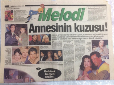 Sabah Gazetesi Melodi Eki 25 Haziran 1995 - Annesinin Kuzusu! - GZ21390 - 1
