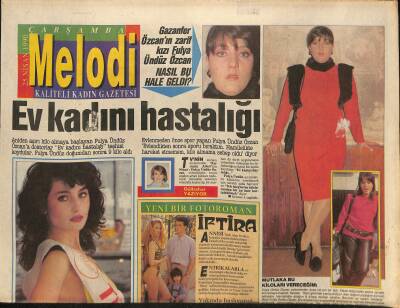 Sabah Gazetesi Melodi Eki 25 Nisan 1990 - Jane Seymourun Mumyası Yapıldı - Gazanfer Özcanın Zarif Kızı Fulya Ündüz Özcan Nasıl Bu Hale Geldi ? GZ126173 - 1