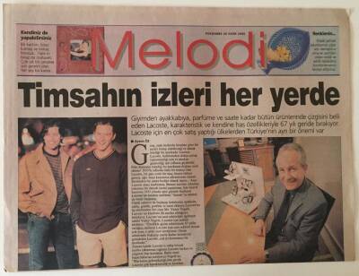 Sabah Gazetesi Melodi Eki 26 Ekim 2000 - Sanal Güzellik Yarışması GZ22916 - 1
