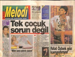 Sabah Gazetesi Melodi Eki 26 Mayıs 1992 - Güngör Bayrak Hızlı Geliyor GZ61978 - 2