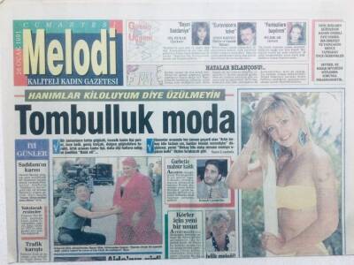 Sabah Gazetesi Melodi Eki 26 Ocak 1991 - Tombulluk Moda GZ41840 - 1