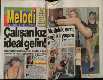 Sabah Gazetesi Melodi Eki 27 Şubat 1990 - Nilüfer Erural,Huy Edindi GZ75385 - 1