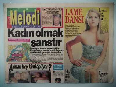 Sabah Gazetesi Melodi Eki 27 Temmuz 1990 Perihan Abladan Mutluluğun Sırrı -GZ14924 - 1