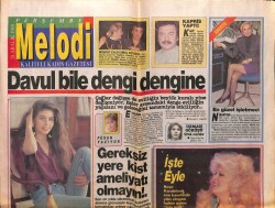 Sabah Gazetesi Melodi Eki 28 Aralık 1989 - Orhan Gencebay Kapris Yaptı GZ61985 - 1