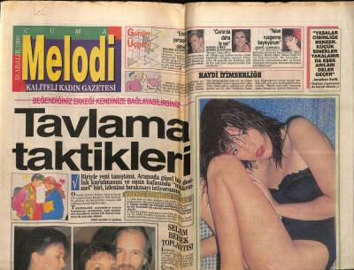 Sabah Gazetesi Melodi Eki 28 Aralık 1990 - Tülin Dümenler,Korkuyorum GZ75290 - 1