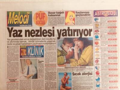 Sabah Gazetesi Melodi Eki 28 Temmuz 1994 - İbrahim Tatlısesten İki Bomba GZ38887 - 1