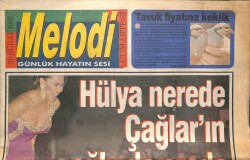 Sabah Gazetesi Melodi Eki 29 Şubat 1992 - Hülya Avşar Nerede Cavit Çağların Oğlu Orada GZ63033 - 1