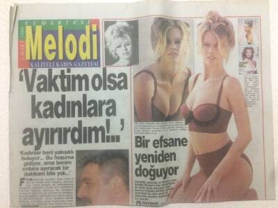 Sabah Gazetesi Melodi Eki 3 Mart 1990 - Kadir İnanır Vaktim Olsa Kadınlara Ayırırdım GZ51578 - 1