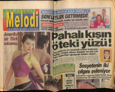 Sabah Gazetesi Melodi Eki 3 Şubat 1990 - Pahalı Kışın Öteki Yüzü GZ75402 - 1