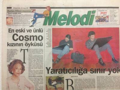 Sabah Gazetesi Melodi Eki 30 Ocak 1997 - En Eski Ve Ünlü Cosmo Kızının Öyküsü GZ35788 - 1