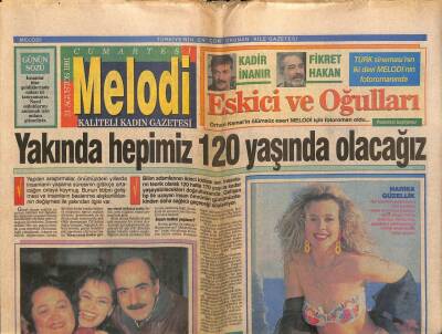 Sabah Gazetesi Melodi Eki 31 Ağustos 1991 - Harika Avcıya Bıçak Değmemiş GZ75344 - 1