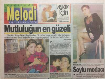 Sabah Gazetesi Melodi Eki 31 Ekim 1990 - Mutluluğun En Güzeli GZ35790 - 1