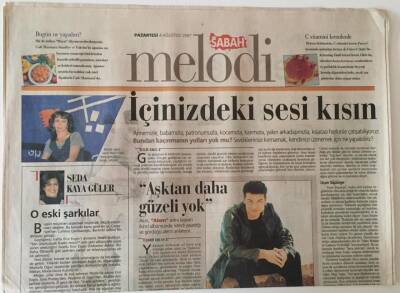 Sabah Gazetesi Melodi Eki 4 Ağustos 1997 - Süper Baba İle Neşeli Pazartesiler GZ22904 - 1