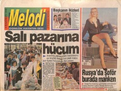 Sabah Gazetesi Melodi Eki 4 Haziran 1992 - Güngör Bayrak Politikaya Atılabilirim GZ61976 - 2