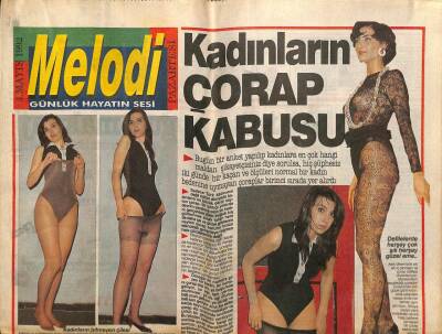 Sabah Gazetesi Melodi Eki 4 Mayıs 1992 - M.C. Hammer Köşeyi Döndü GZ82852 - 1