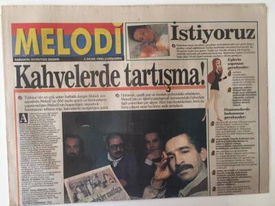 Sabah Gazetesi Melodi Eki 4 Ocak 1995 - Feminizmin Tabana İnip Kahvelerde Tartışılıyor GZ20982 - 1