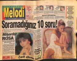Sabah Gazetesi Melodi Eki 4 Şubat 1991 - Yatırımcı Emrah - Milyarder Rosa GZ138114 - 1