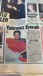 Sabah Gazetesi Melodi Eki 4 Şubat 1991 - Yatırımcı Emrah - Milyarder Rosa GZ138114 - 2