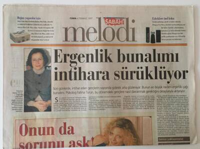 Sabah Gazetesi Melodi Eki 4 Temmuz 1997 - Sibel Can Karaib Yolcusu , Anadolu İboyla Coştu GZ22900 - 1