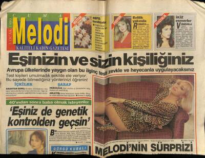 Sabah Gazetesi Melodi Eki 5 Ocak 1990 - Gökbene Melodinin Sürprizi GZ75423 - 1