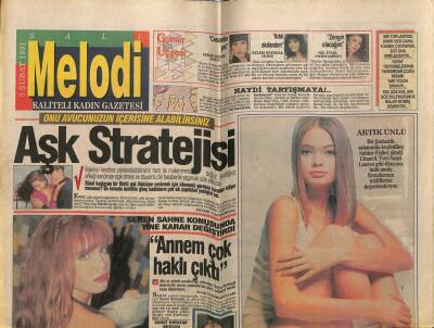 Sabah Gazetesi Melodi Eki 5 Şubat 1991 - Seren Serengil,Annem Haklı Çıktı GZ75486 - 1
