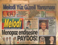 Sabah Gazetesi Melodi Eki 6 Ağustos 1992 - Gönül Yazarın Esrarengiz Aşkı GZ61973 - 2