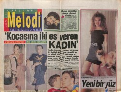 Sabah Gazetesi Melodi Eki 6 Aralık 1989 - Hülya Koçyiğitin Sinema Rekoru GZ61988 - 1