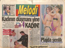 Sabah Gazetesi Melodi Eki 6 Haziran 1992 - Burçin Orhon Nükhet Duruya Emanet GZ61974 - 1