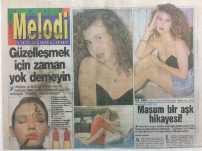 Sabah Gazetesi Melodi Eki 6 Kasım 1990 - Masum Bir Aşk Hikayesi GZ35791 - 1