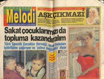 Sabah Gazetesi Melodi Eki 6 Ocak 1990 - Müşerref Akay,Ticaret Tam Bana Göre GZ75422 - 1
