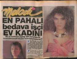Sabah Gazetesi Melodi Eki 8 Haziran 1989 - Bülent Kayabaş,Oğlumu Futbolcu Yapacağım GZ63349 - 1