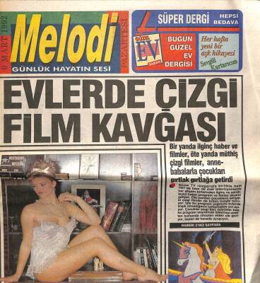Sabah Gazetesi Melodi Eki 9 Mart 1992 - Yunan Cehennemi GZ63067 - 1