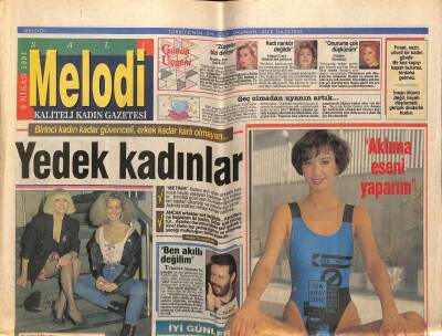 Sabah Gazetesi Melodi Eki 9 Nisan 1991 - Maide Erçelebi,Aklıma Eseni Yaparım GZ75339 - 1