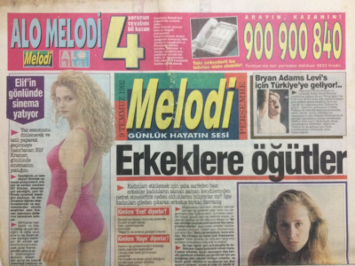 Sabah Gazetesi Melodi Eki 9 Temmuz 1992 - Erkeklere Öğütler,Akrep Nalan Ben Ben Bir Aşk Çocuğuyum GZ24689 - 1