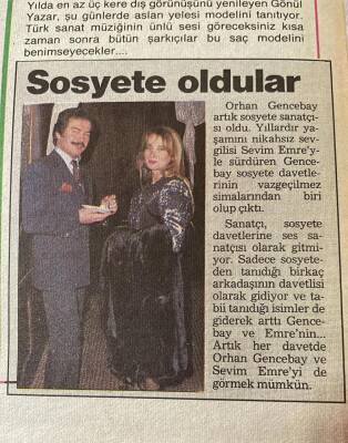 Sabah Gazetesi Müzik Magazin Eki 3 Şubat 1988-Orhan Gencebay Artık Sosyete Sanatçısı Oldu -Harika Avcı,19 Yaşındaki Sezer İnanoğlu İle Tam Evlenecekti GZ94225 - 2