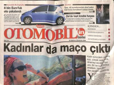 Sabah Gazetesi Otomobil Eki 25 Ağustos 2004 - Yerli Hondada Geri Sayım Var GZ113535 - 1