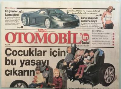 Sabah Gazetesi Otomobil Eki 7 Ocak 2004 Araziye Çıkmanız İçin Çok Paraya İhtiyaç Yok -GZ44845 - 1