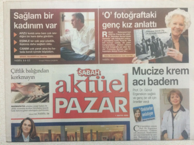 Sabah Gazetesi Pazar Aktüel Eki 1 Mayıs 2005 - Mucize Krem Acı Badem GZ24222 - 1