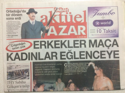 Sabah Gazetesi Pazar Aktüel Eki 21 Aralık 2003 - Ortadoğuda Bir Dönem Sona Erdi,Saddam Bitti GZ23599 - 1