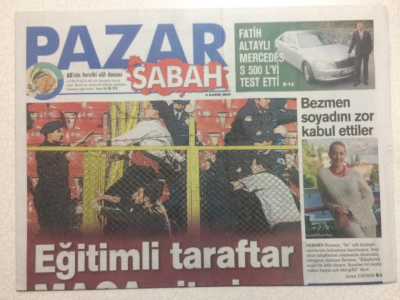 Sabah Gazetesi Pazar Aktüel Eki 6 Kasım 2005 - Tamer Karadağlı İle Amerikaydık GZ23600 - 1