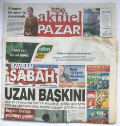Sabah Gazetesi Pazar Aktüel Eki İle 14 Kasım 2004 - Satır Dehşeti GZ7135 - 2