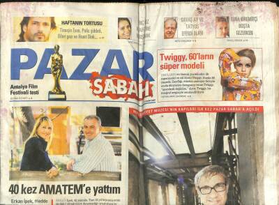 Sabah Gazetesi Pazar Eki 11 Ekim 2009 - Erkan İpek 4 Kez Amateme Yattım GZ107595 - 1
