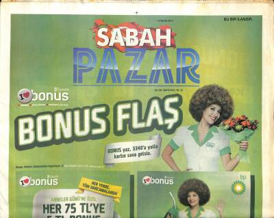 Sabah Gazetesi Pazar Eki 12 Mayıs 2013 - Robert Kolej 150 Yaşında - Gurman Günlükten Lezzetli Cevaplar GZ123278 - 1